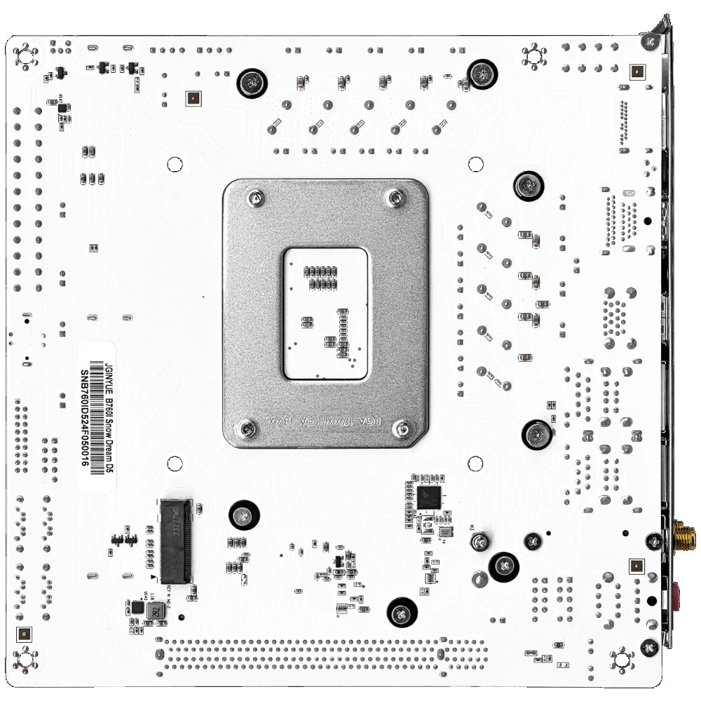 JGINYUE  B760i-Snow Dream  Mot - Lga1700 Itx Motherboard Ddr5 ulasan dan harga