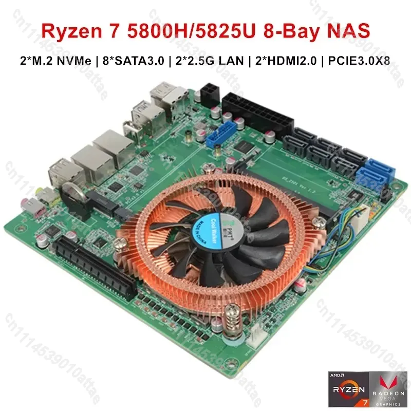 Compatible With Topton AMD Ryz - Nas Motherboard 8 Sata Mini Itx ulasan dan harga